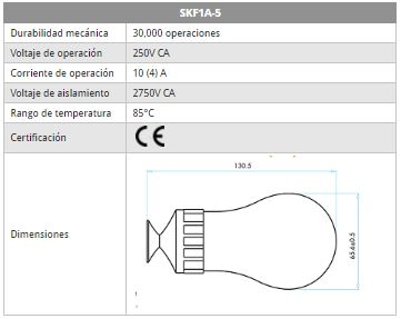 Sonda de nivel con cable