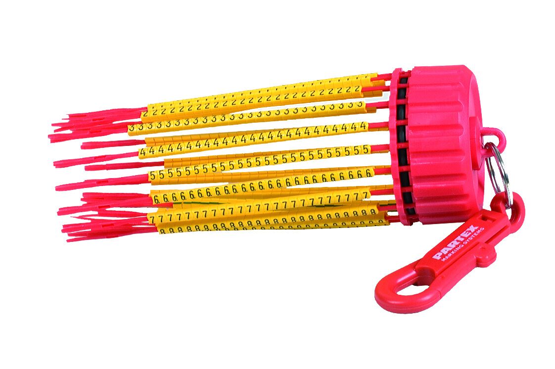 MARCADORES CERRADOS CON APLICADOR PARA 16-11 AWG